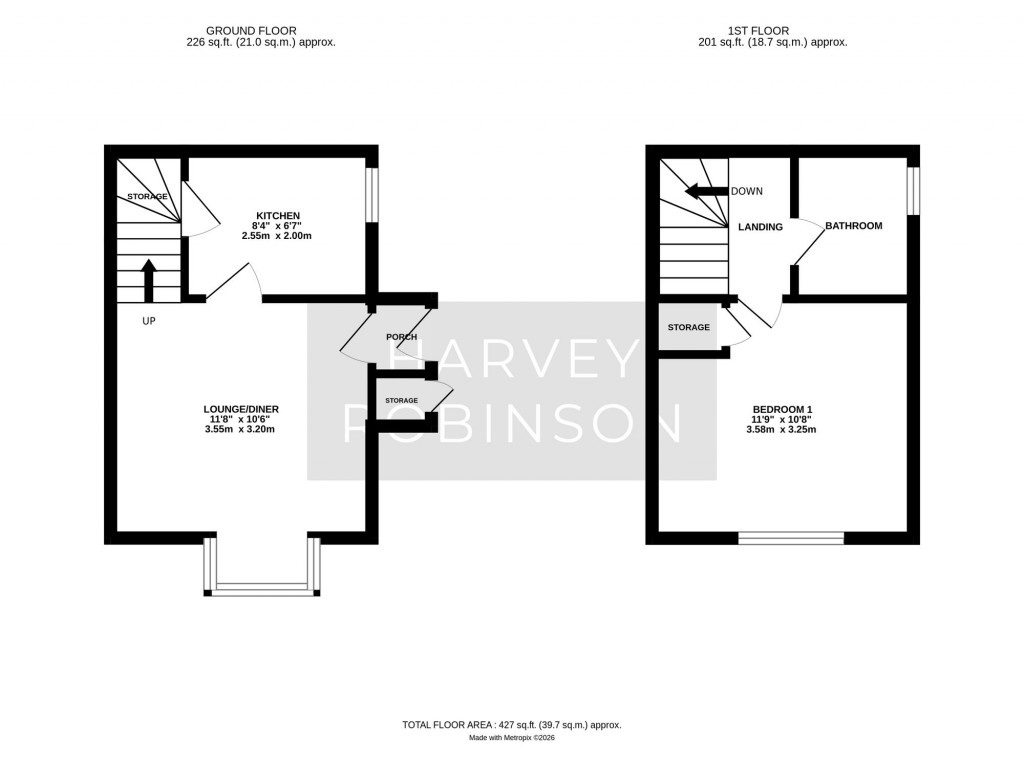Floorplans For Gainsborough Drive, St. Ives, PE27