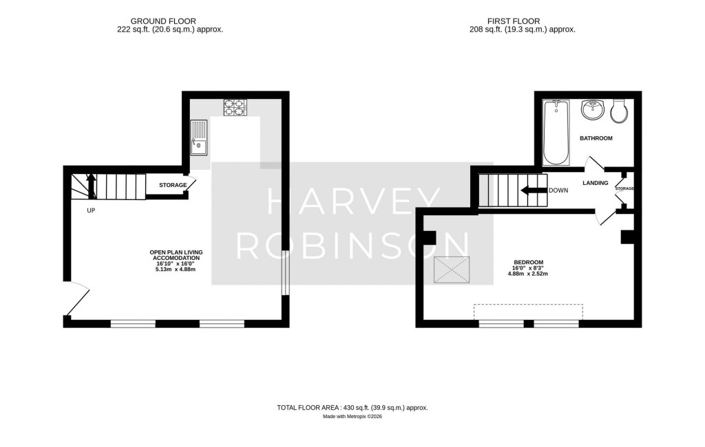 Floorplans For Rose Lane, Claremont Court Rose Lane, SG18