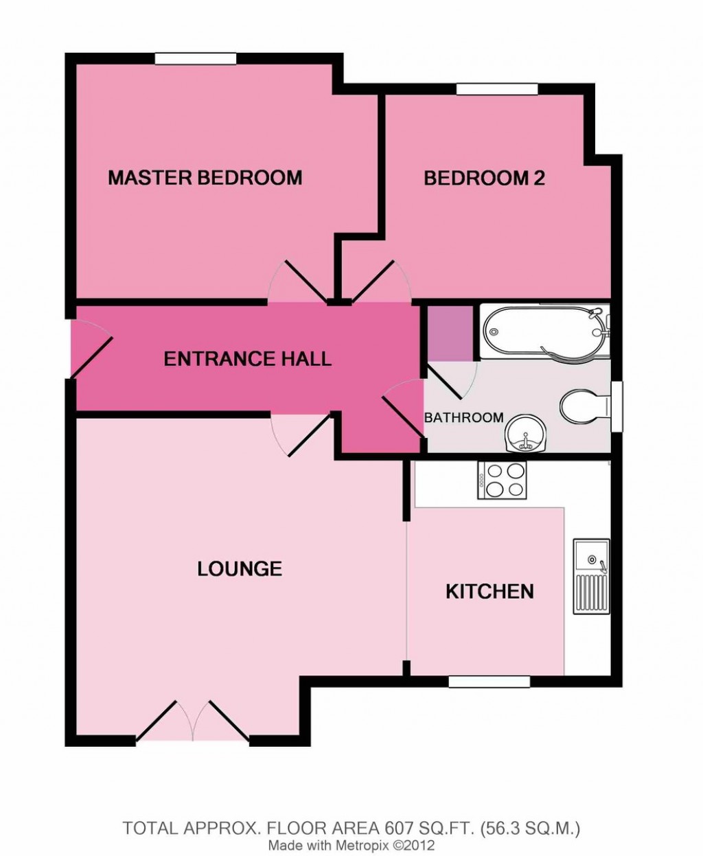 Floorplans For The Mews, Huntingdon