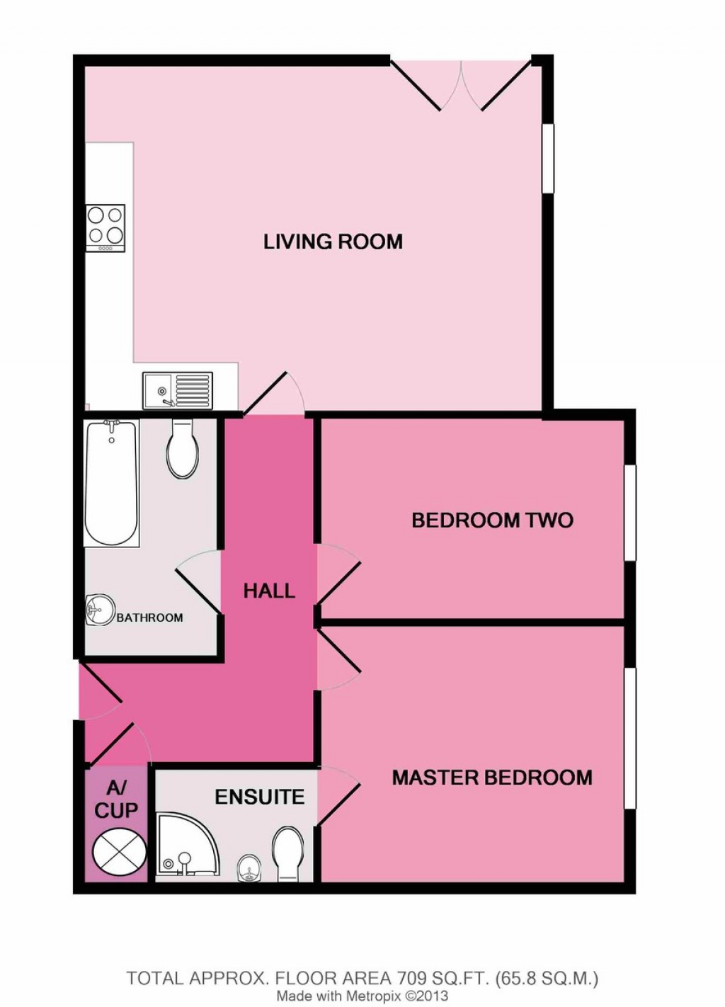 Floorplans For Hawkins Court, Huntingdon