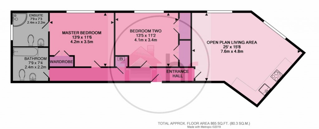 Floorplans For Anglian House, Huntingdon