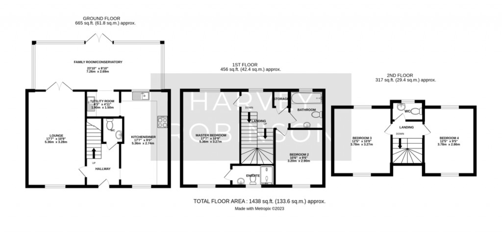 Floorplans For Howell Drive, Sapley