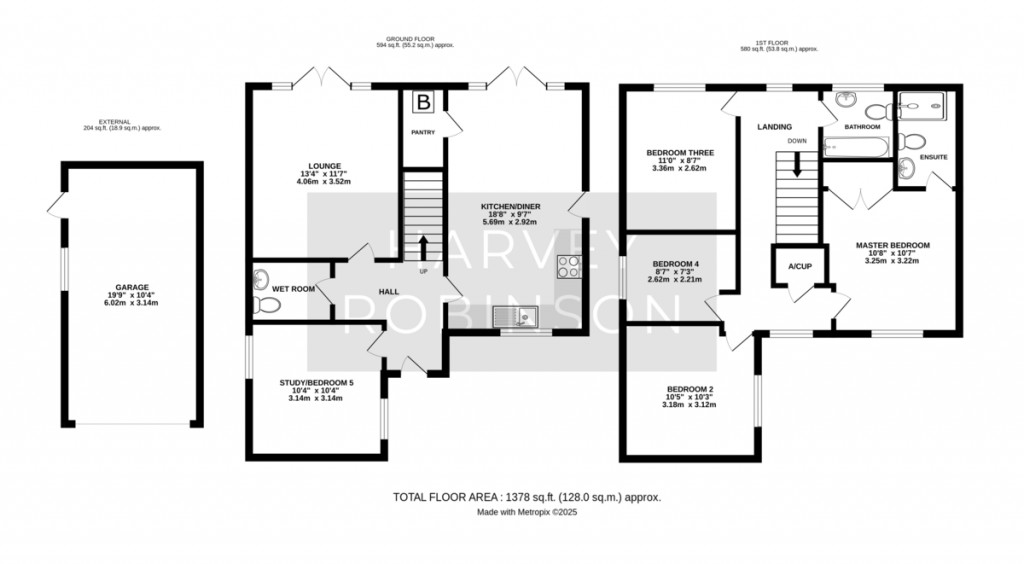 Floorplans For Frumetty Lane, Alconbury