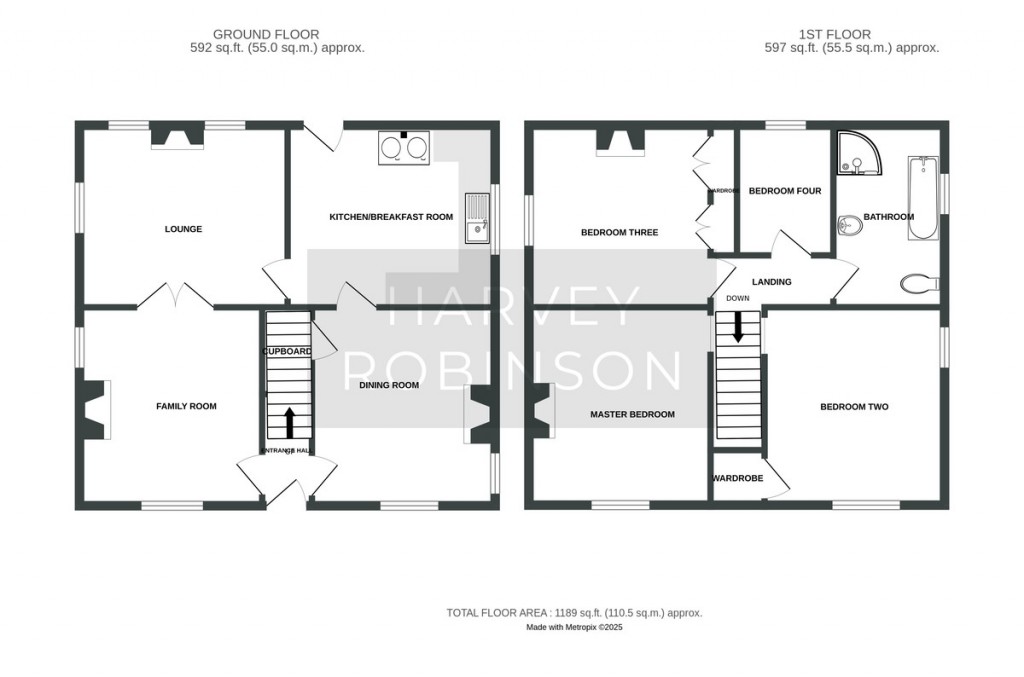 Floorplans For The Town, Great Staughton