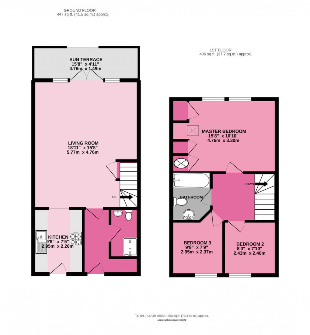 Floorplans For Marina View, Buckden