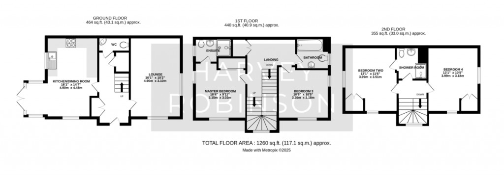 Floorplans For Brudenell, Godmanchester