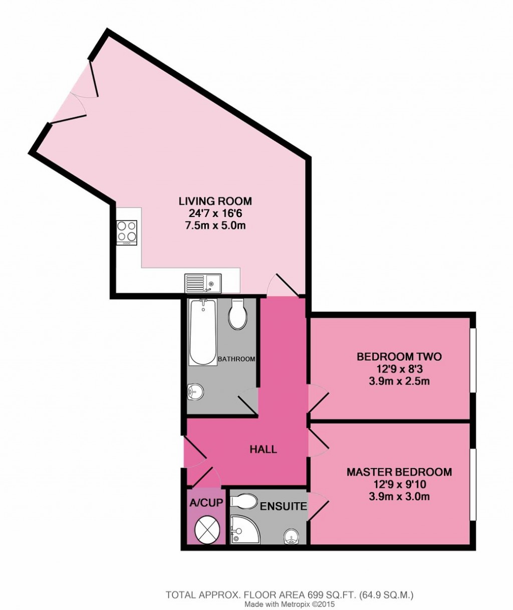 Floorplans For Hawkins Court, Princes Street