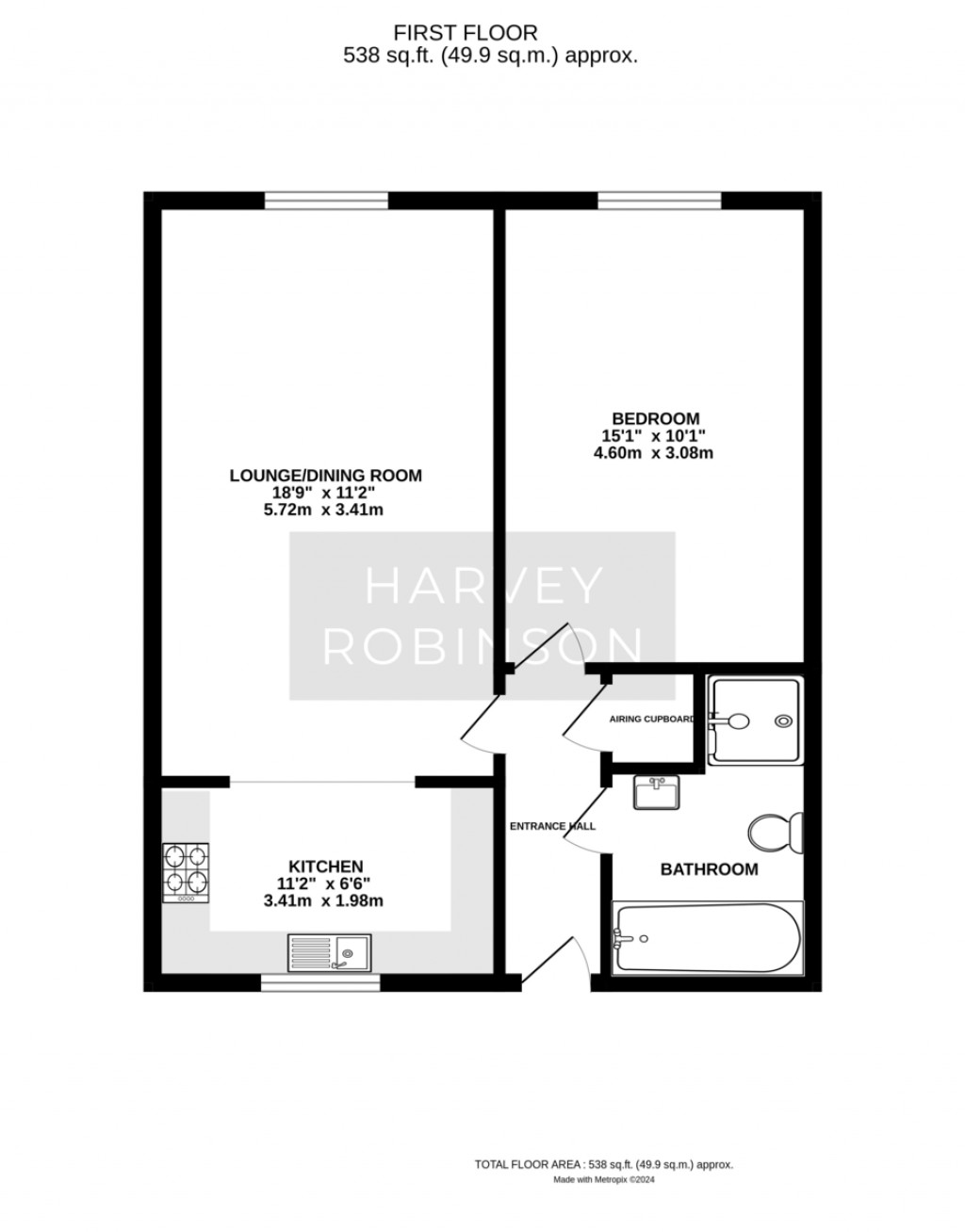 Floorplans For Williams Court, Potton Road