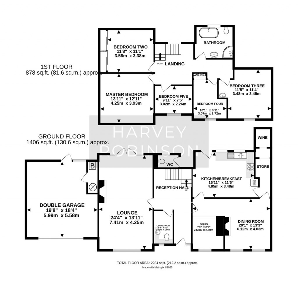 Floorplans For Ellington, Huntingdon