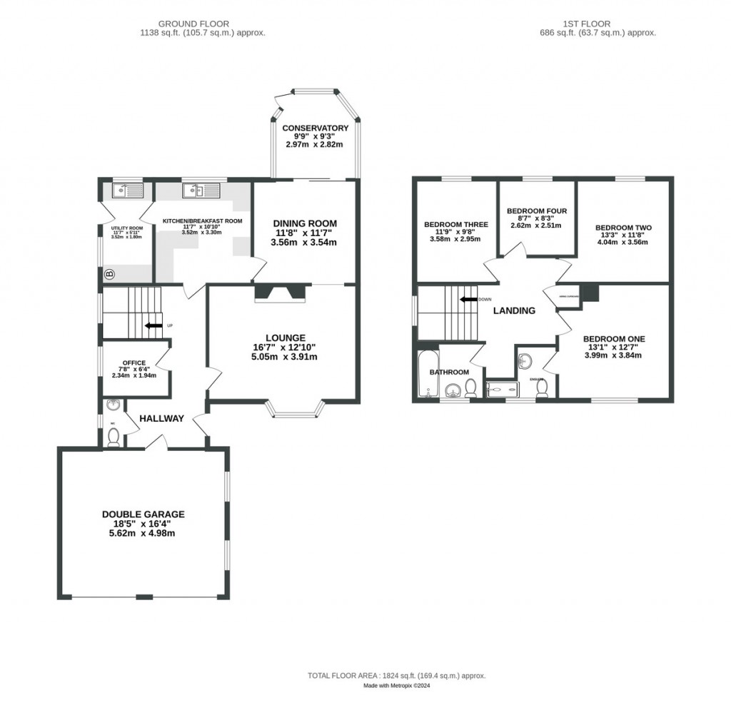 Floorplans For Pathfinder Way, Warboys