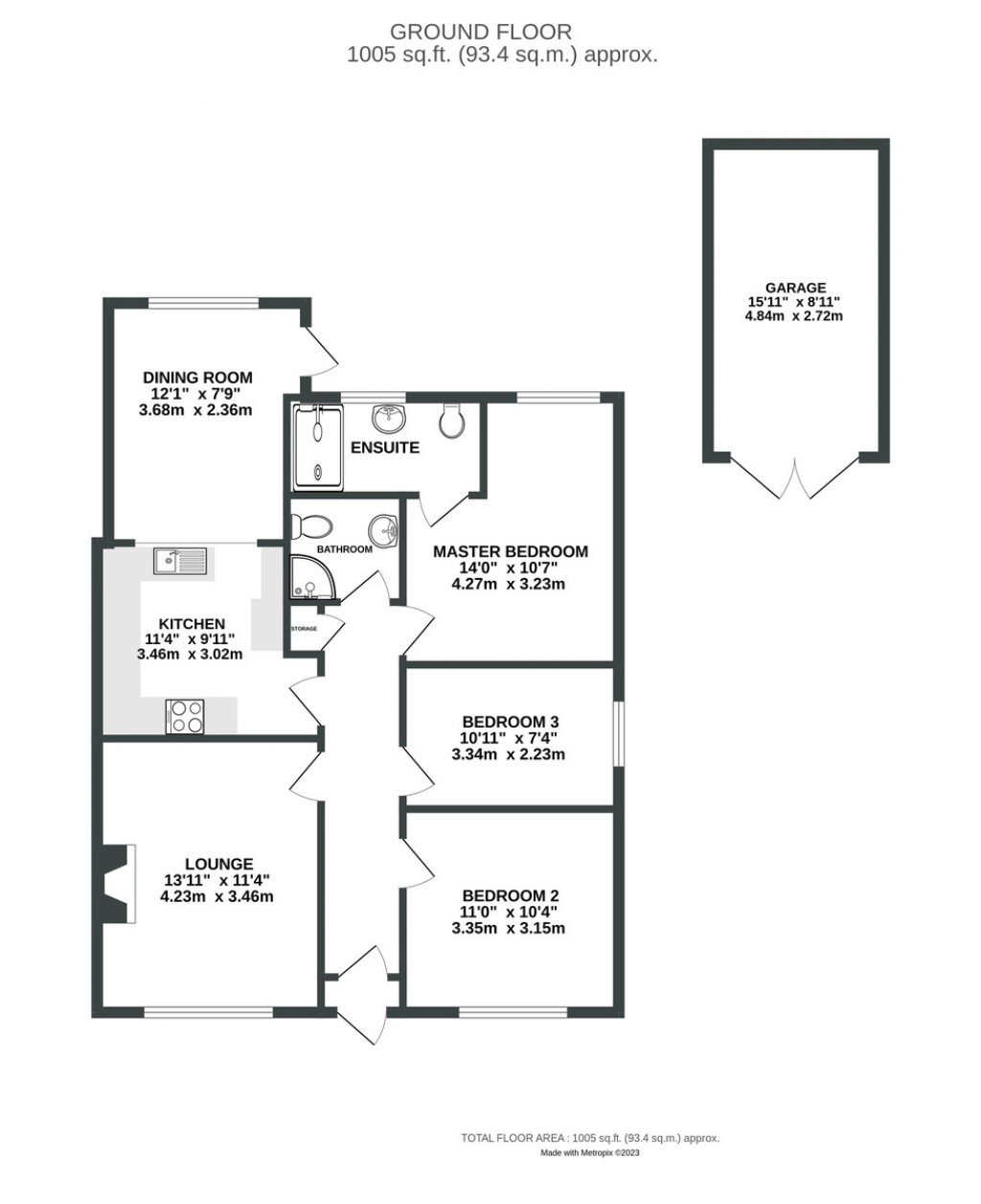 Floorplans For Silver Birch Avenue, St. Ives