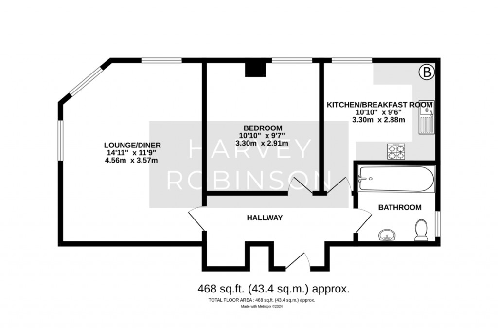 Floorplans For George Street, Huntingdon