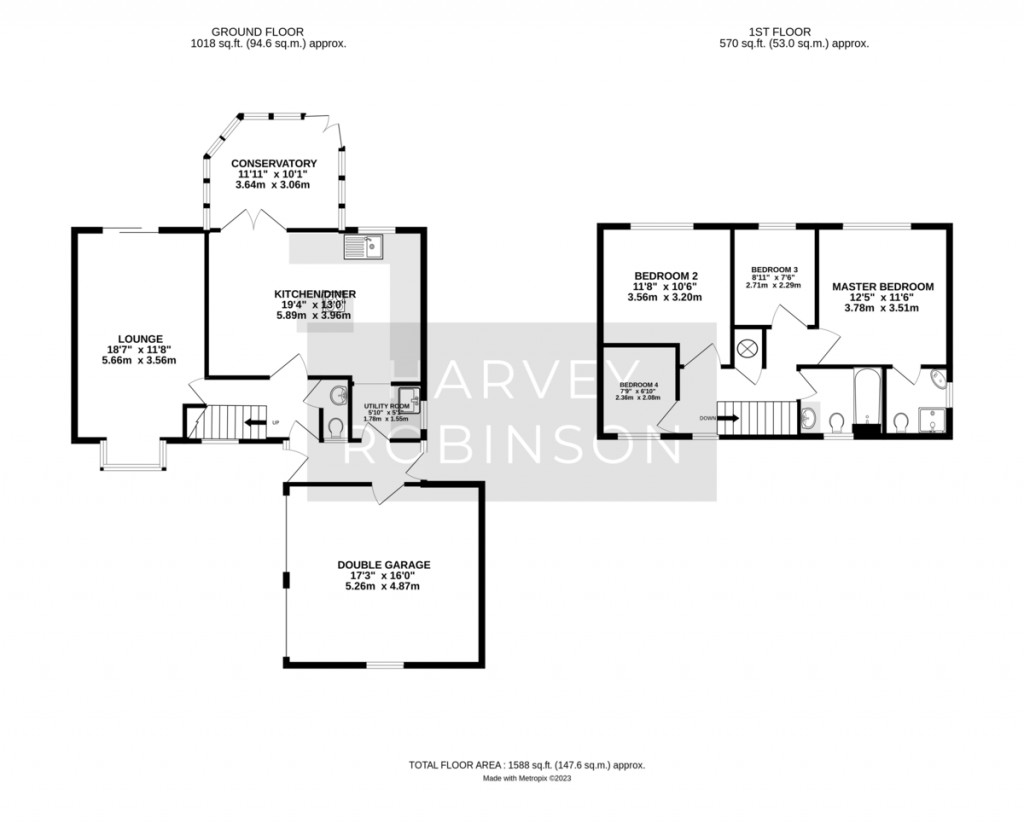 Floorplans For Silverweed, Eaton Ford