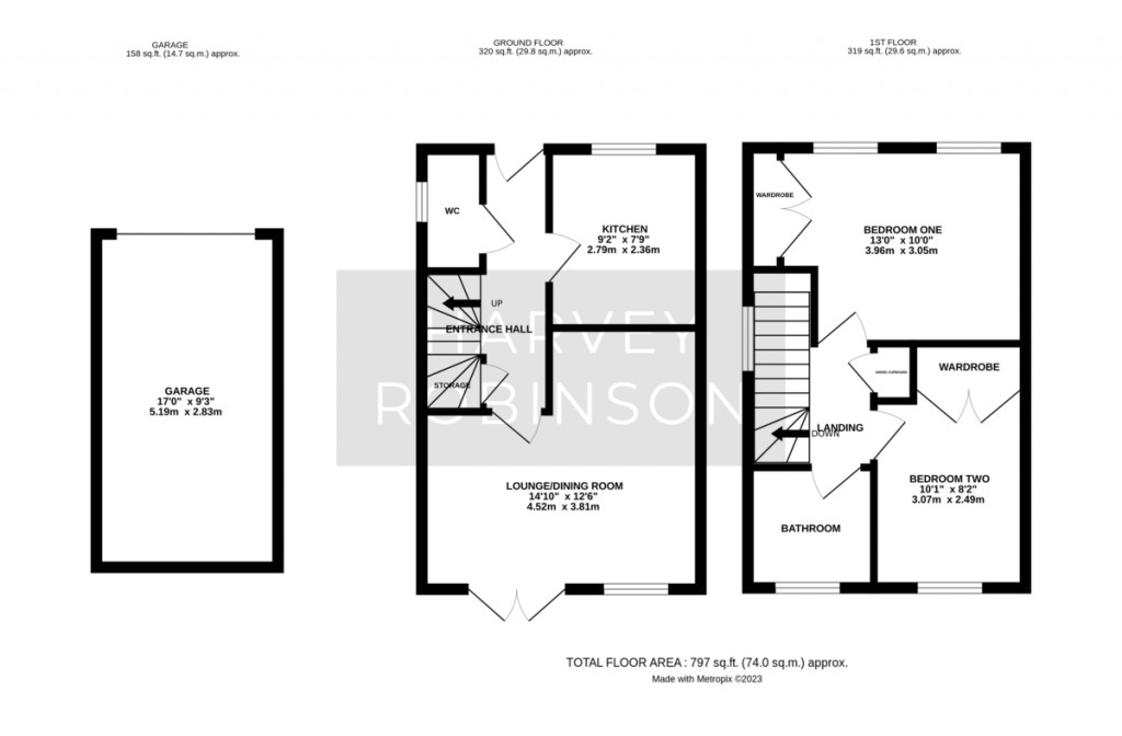 Floorplans For Headlands, Fenstanton