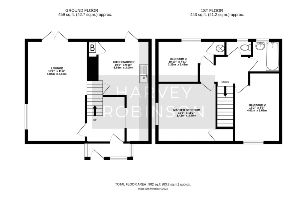 Floorplans For Sycamore Drive, Huntingdon
