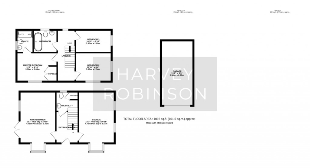 Floorplans For Waterland, St Neots