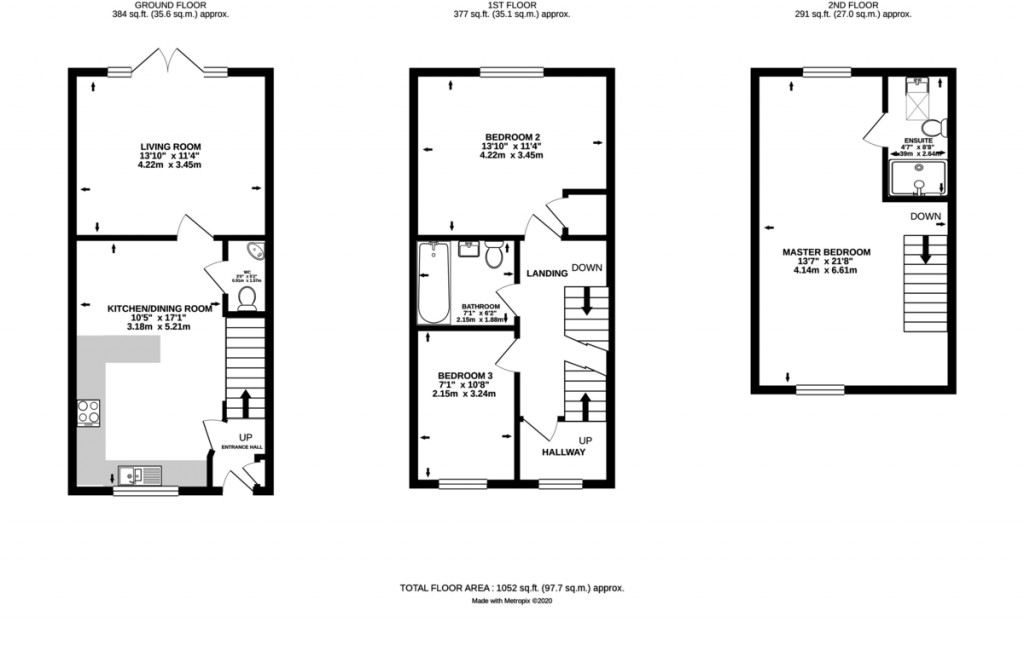 Floorplans For Sherrington Grove, Biggleswade