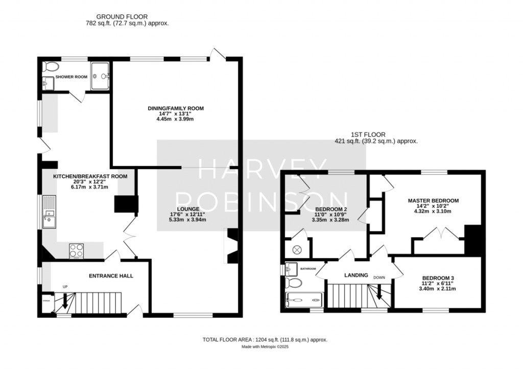 Floorplans For Ambury Hill, Huntingdon