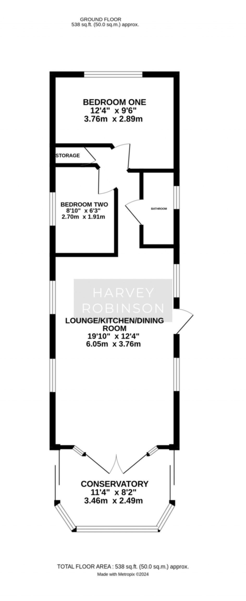 Floorplans For Banks End, Wyton