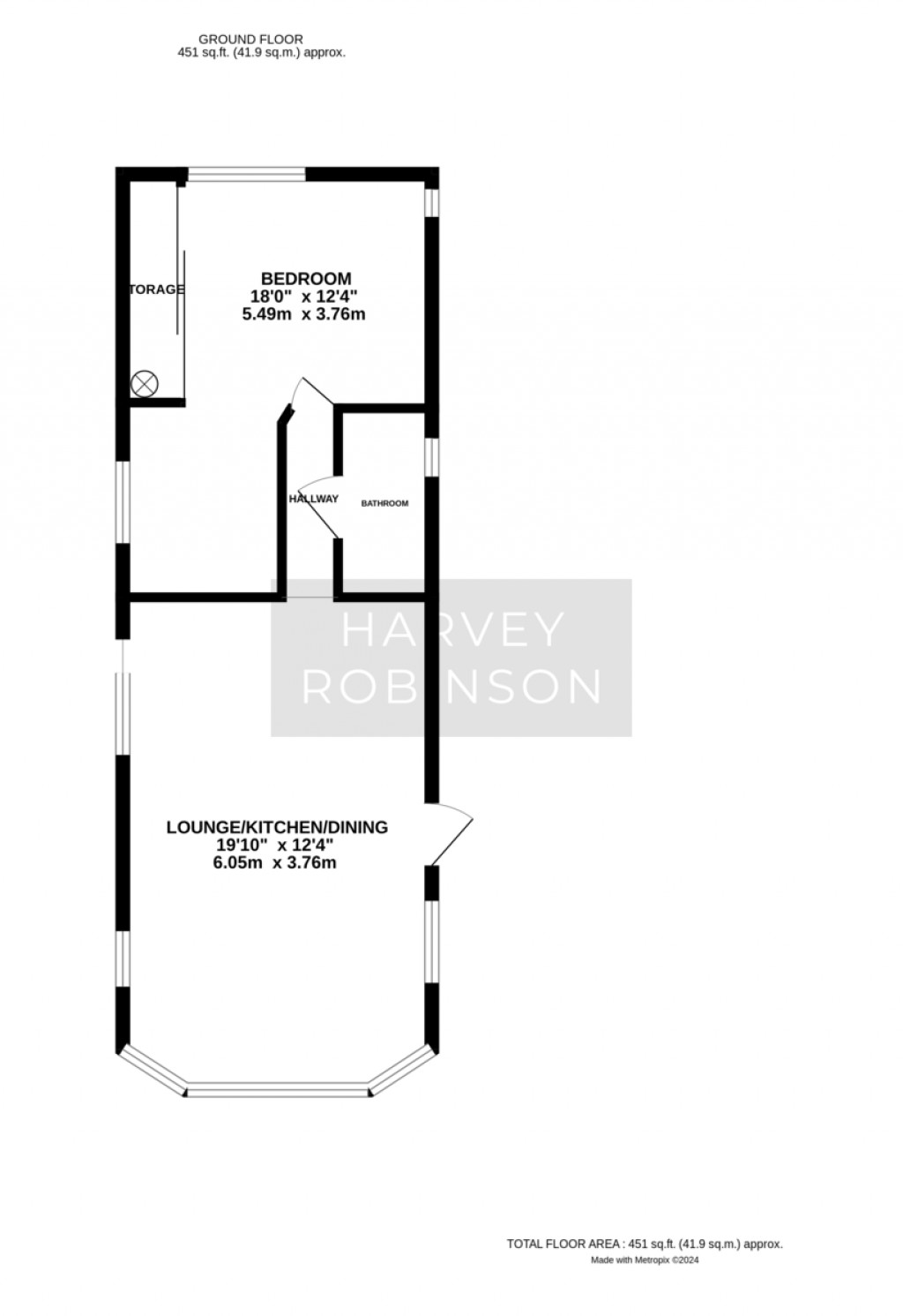 Floorplans For Banks End, Wyton