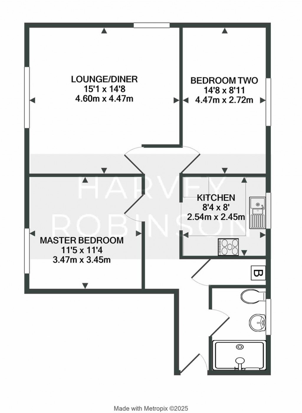Floorplans For Russell Street, St. Neots