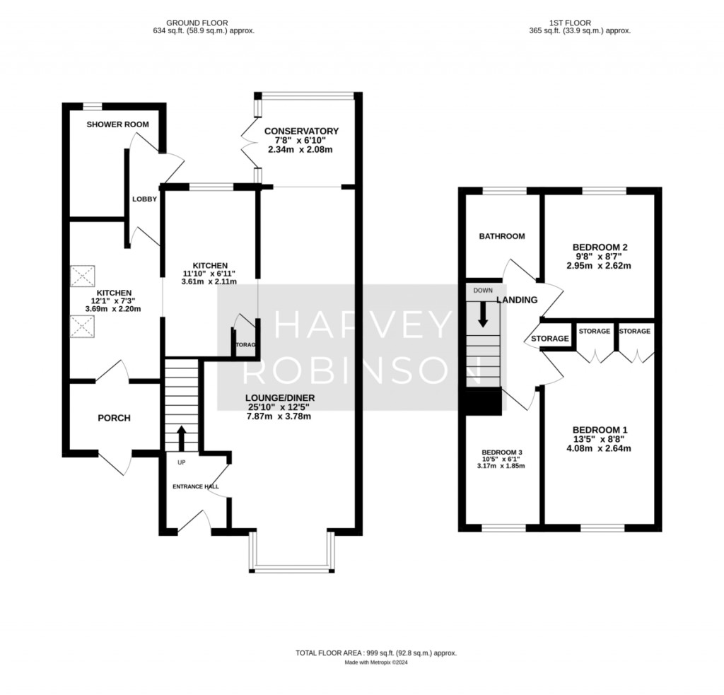 Floorplans For Ditchfield, Somersham