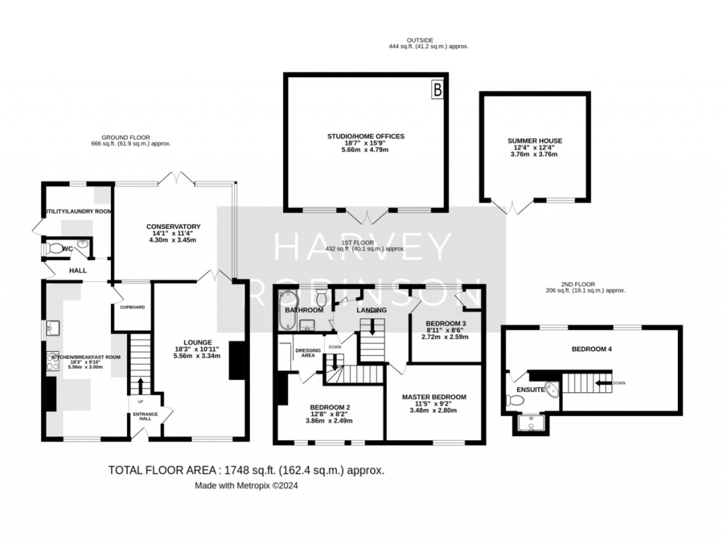 Floorplans For Ambury Hill, Huntingdon