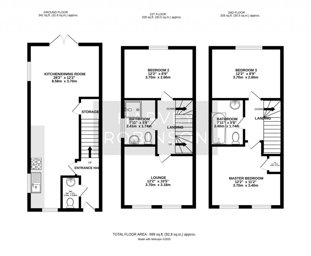 Floorplans For Farendon Road, Brampton