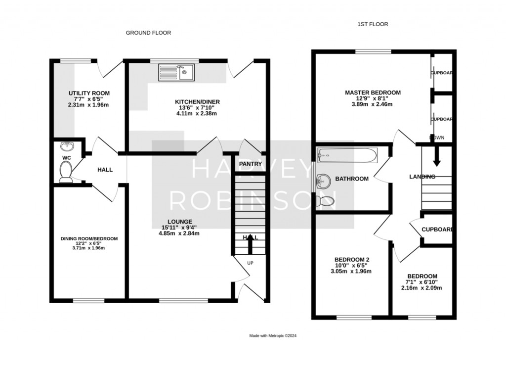 Floorplans For Blea Water, Stukeley Meadows