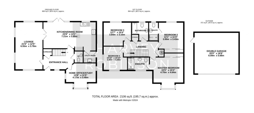 Floorplans For Bedell Road, Alconbury Weald