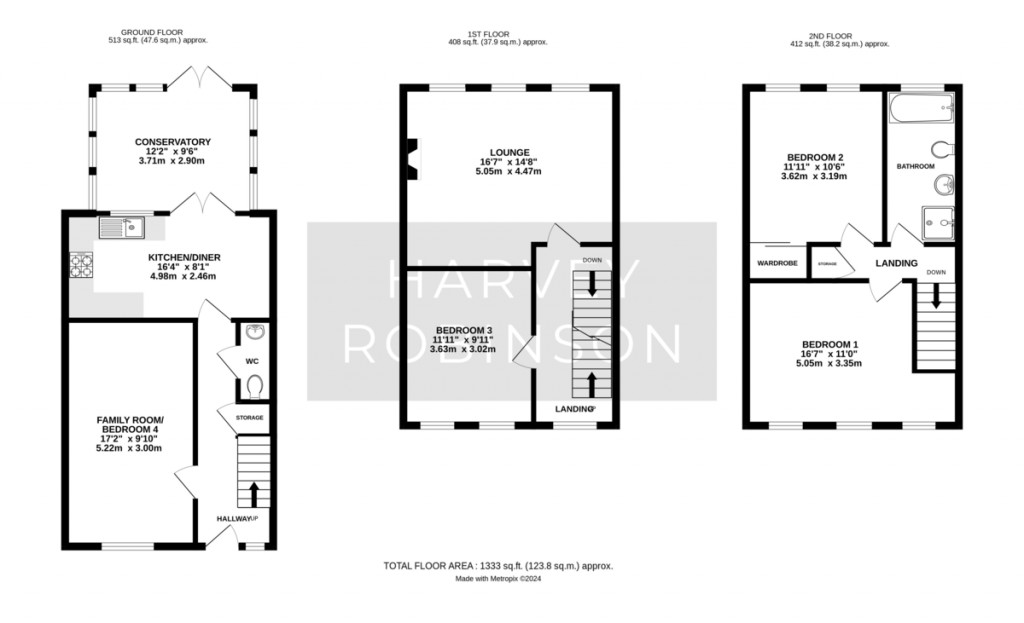 Floorplans For Castle Gardens, Kimbolton