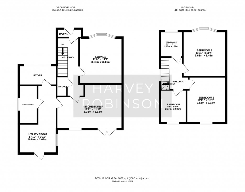 Floorplans For Orchard Gardens, Fenstanton