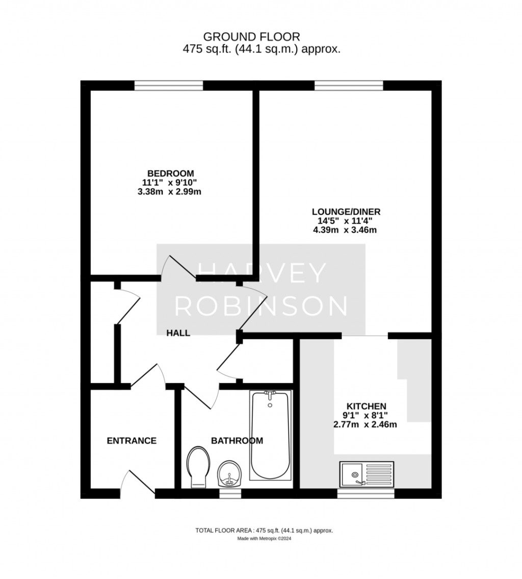 Floorplans For Thames Road, Huntingdon