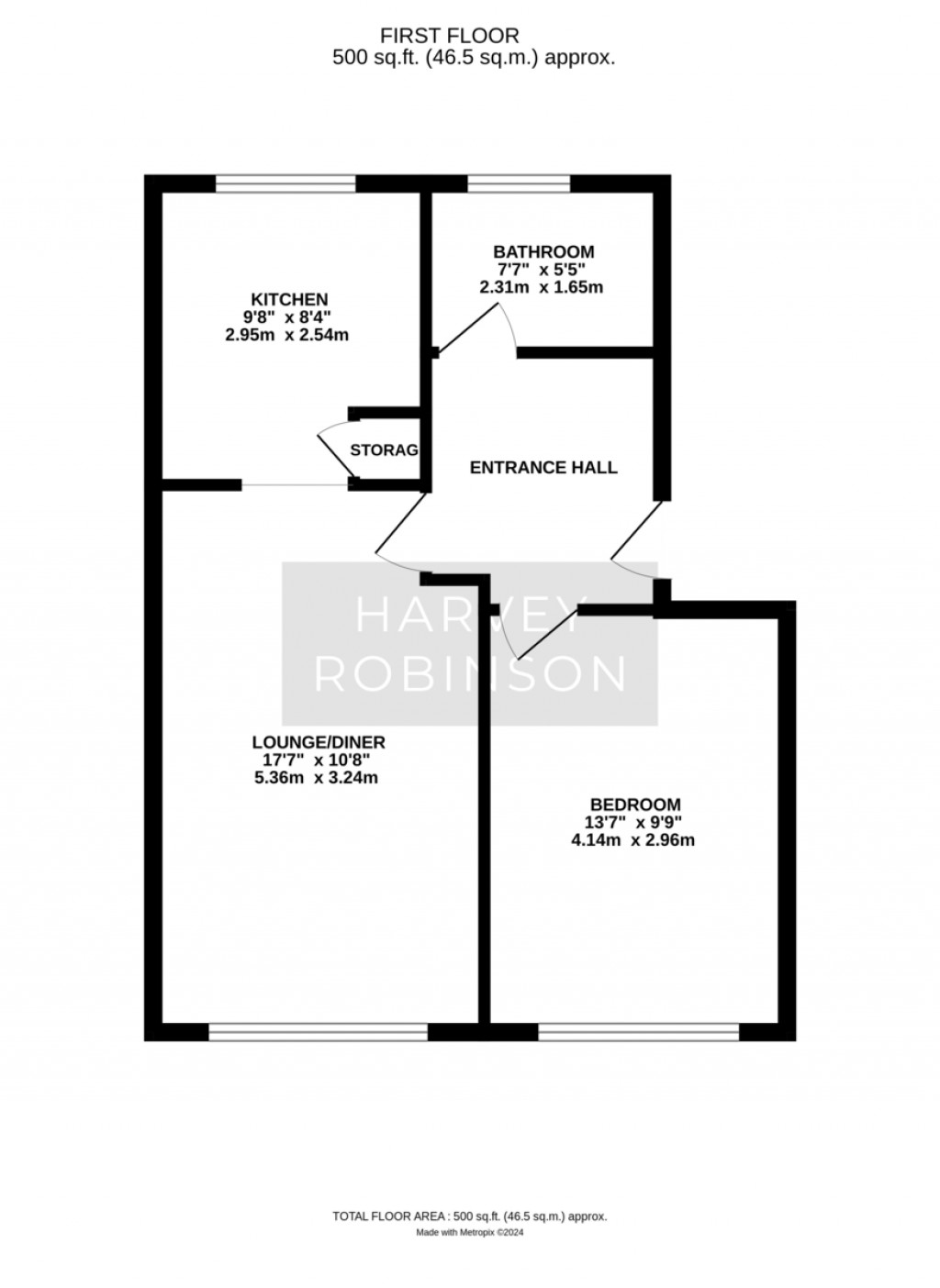 Floorplans For Duloe Road, Duloe