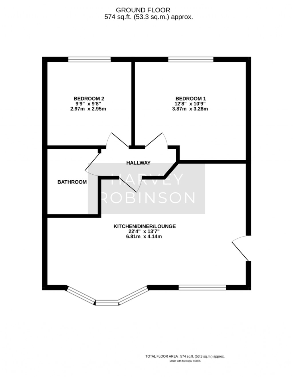 Floorplans For Farthing Lane, St. Ives