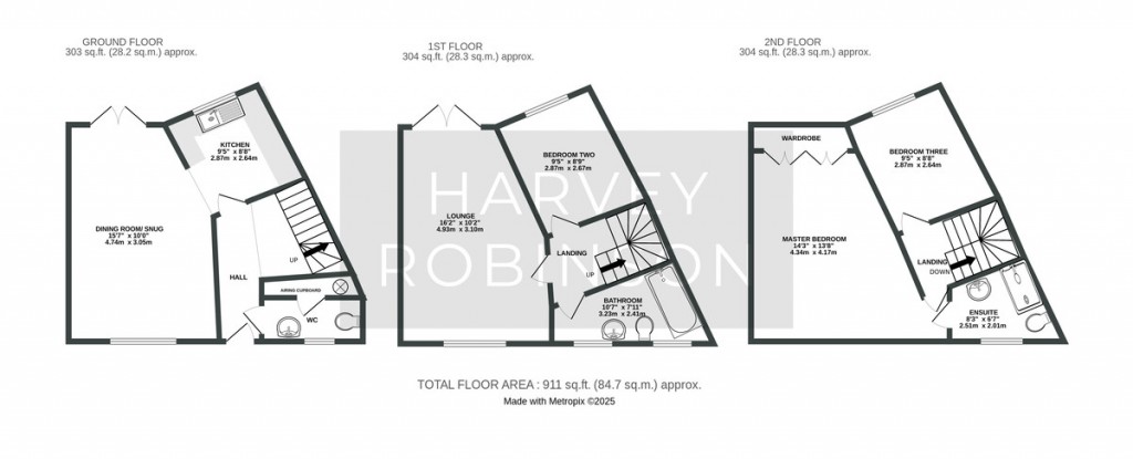 Floorplans For Woodlands, Huntingdon