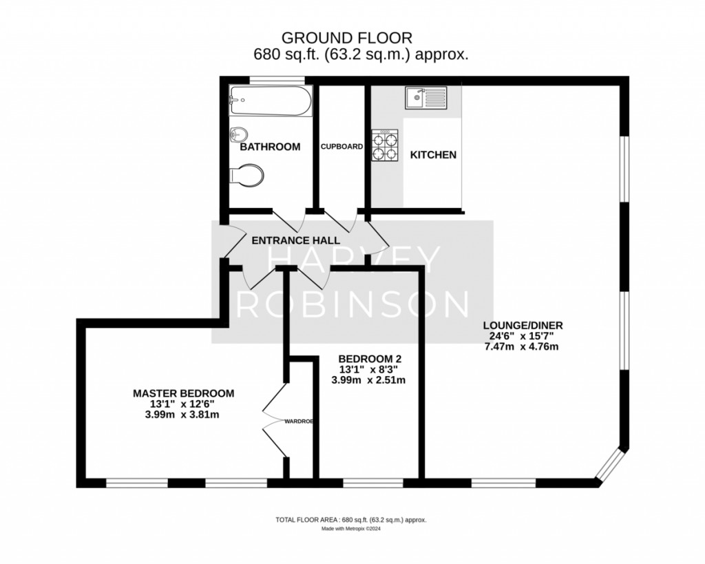 Floorplans For St Johns Street, Huntingdon