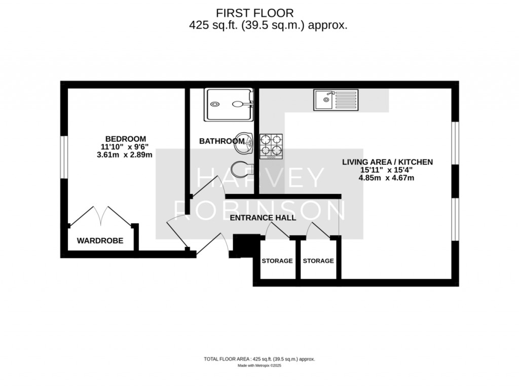 Floorplans For Honeysuckle Close, Biggleswade