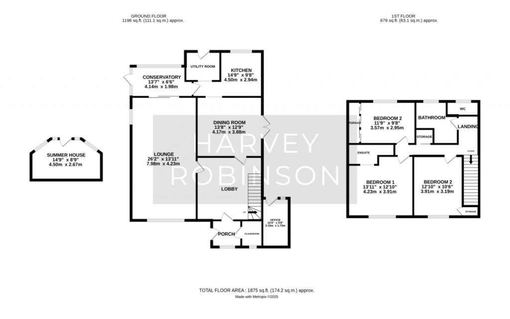 Floorplans For St. Ives Road, Somersham