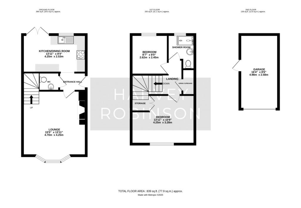 Floorplans For Manor Close, Langford