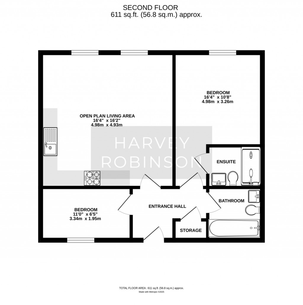 Floorplans For Sullivan Court, Biggleswade