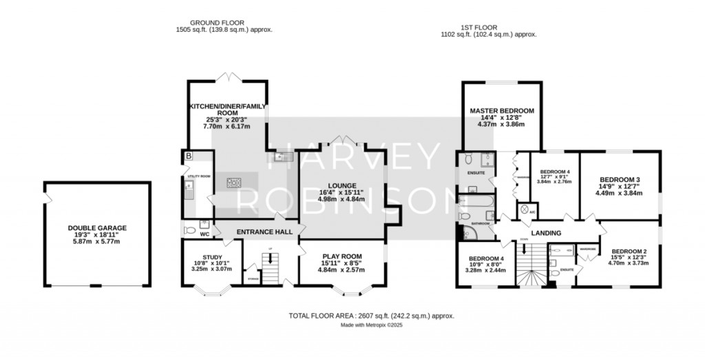 Floorplans For Ream Close, Godmanchester