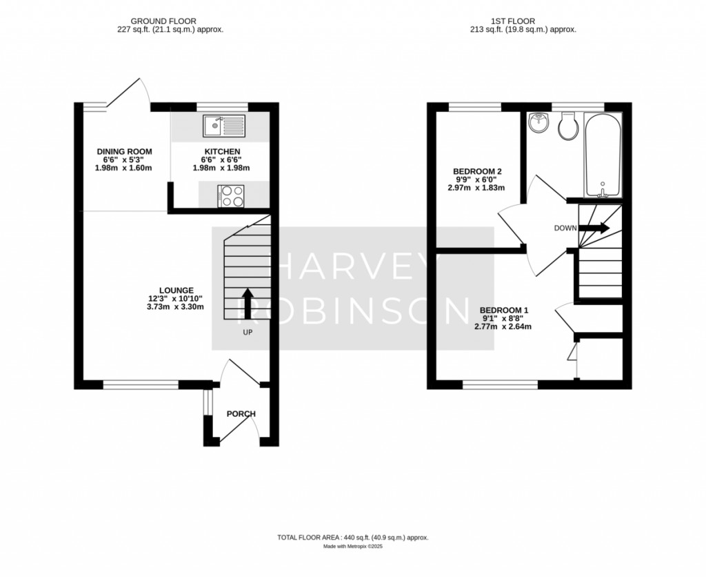 Floorplans For Breach Road, Grafham