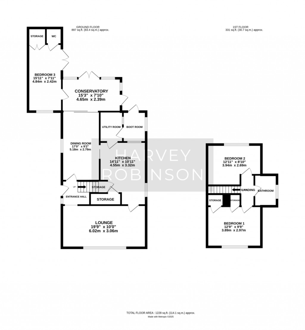 Floorplans For Overcote Lane, Needingworth
