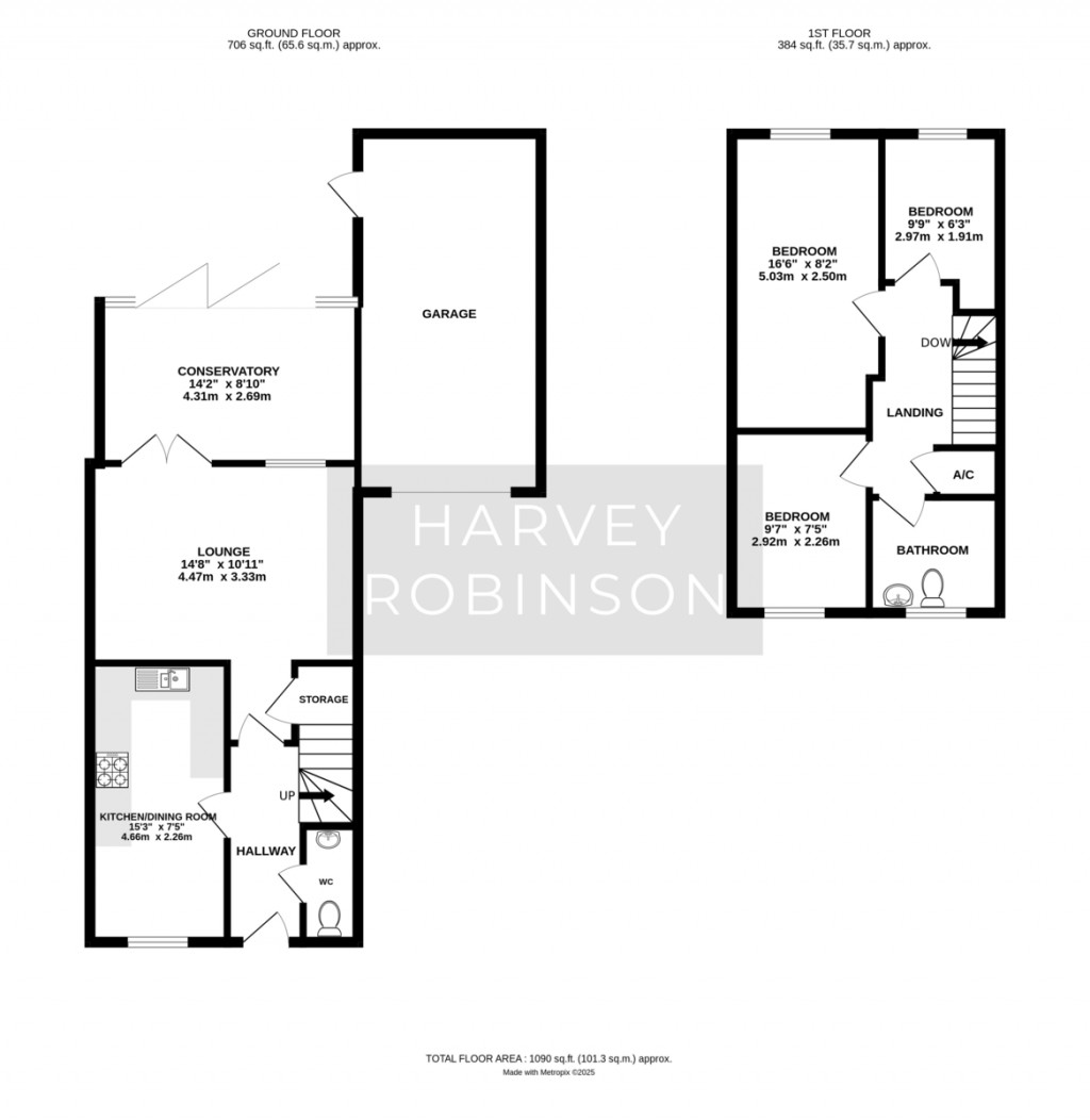 Floorplans For Wiseman Road, Biggleswade