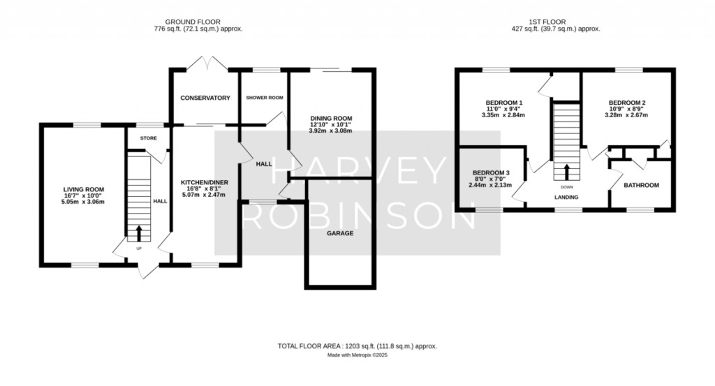 Floorplans For Wood End, Bluntisham