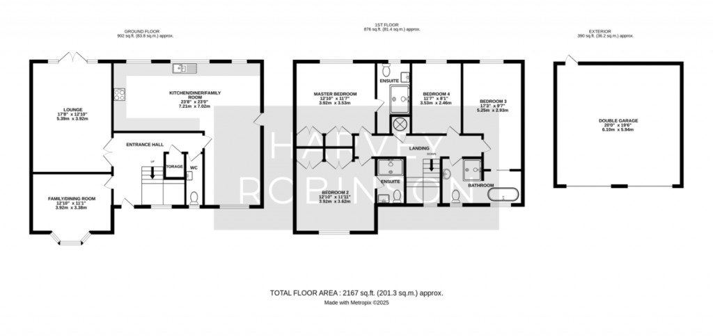 Floorplans For The Grove, Wistow
