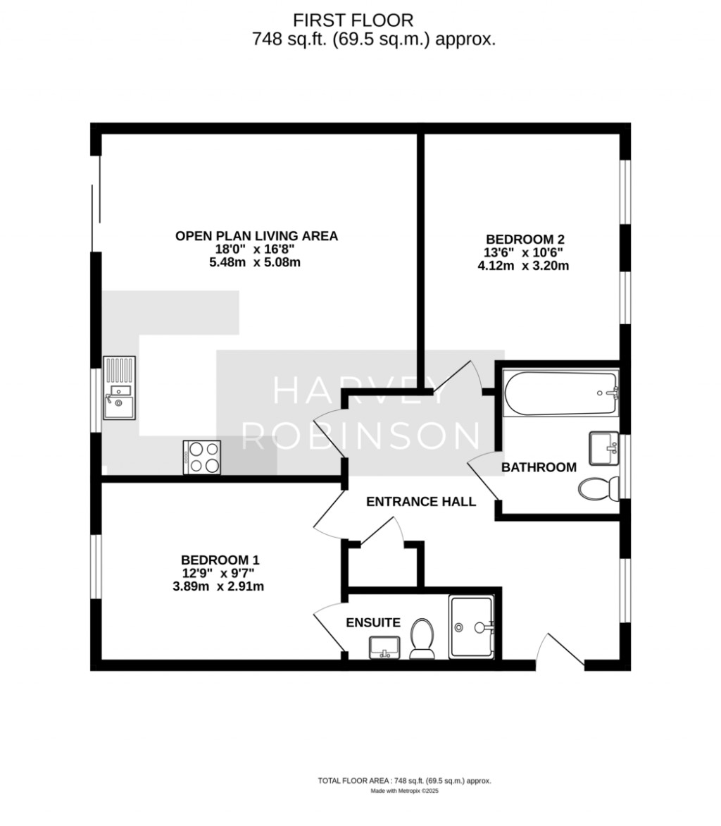 Floorplans For Planets Way, Biggleswade