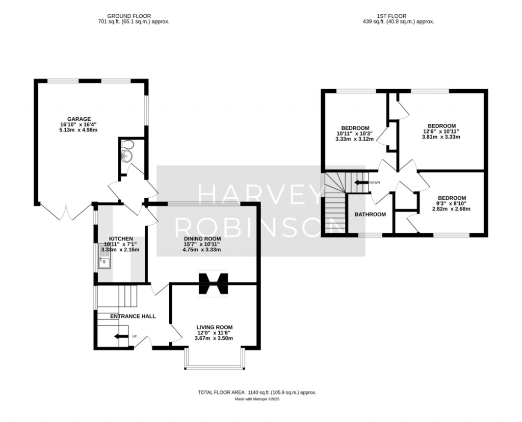 Floorplans For Manor Gardens, Cambridge Street