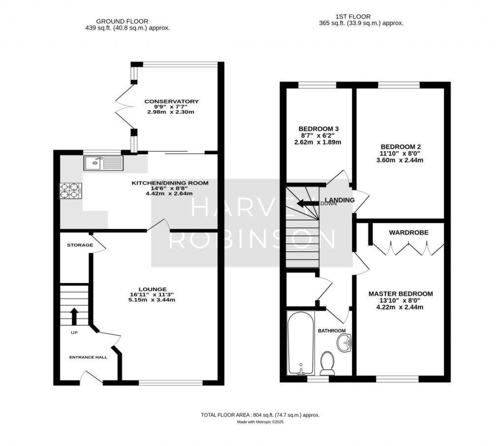 Floorplans For Bramble Court, Brampton